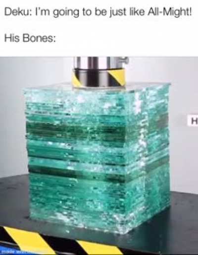 Deku needs to drink more milk