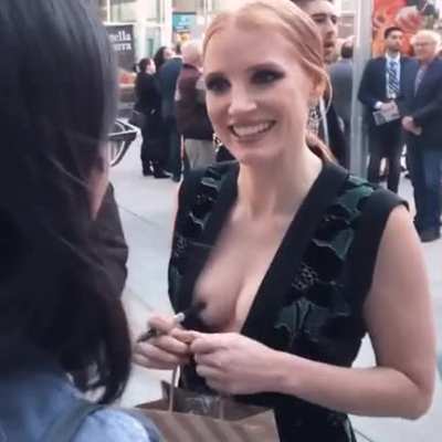 Jessica Chastain The Zookeeper's Wife Premiere
