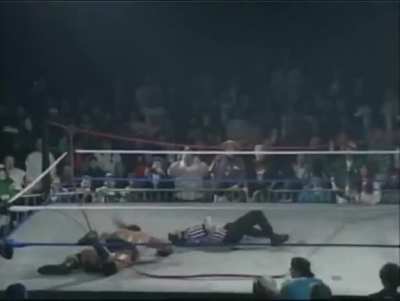 WCGW Trying a top rope move at 300+lbs