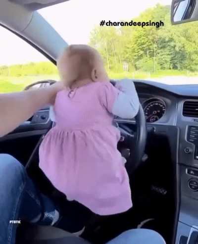 This Father is spending some quality time with her daughter, in the absence of her mother..