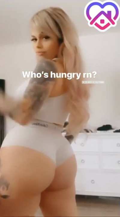 Boob flexing
