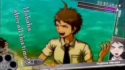 Thinking about Hajime laughing again