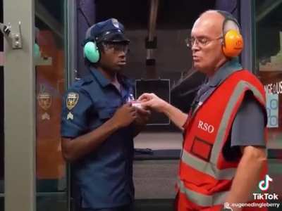 I'm the law... oh oh oh oh okay