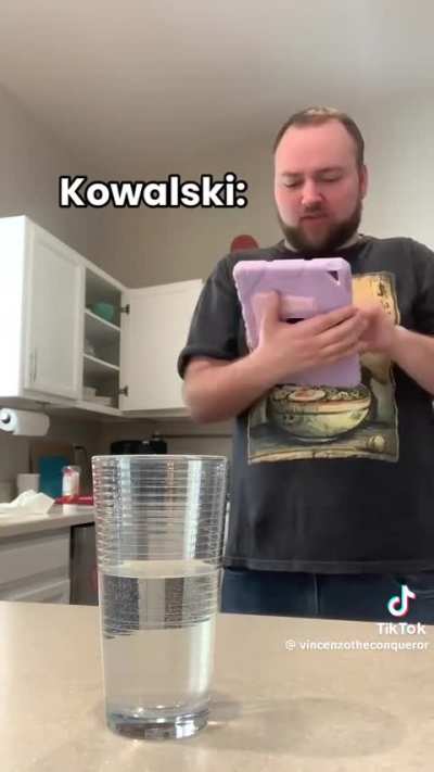 How different people see a glass with water