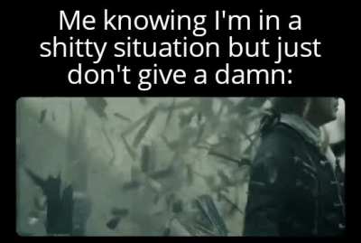Now I don't feel anything anymore...
