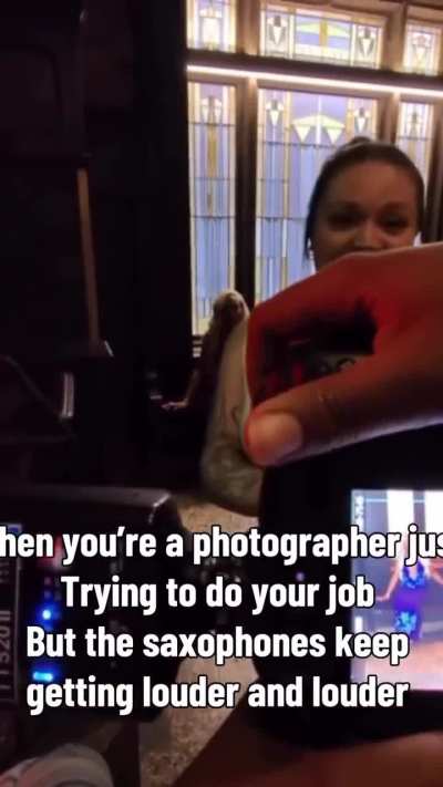 Rudest photographer ever.