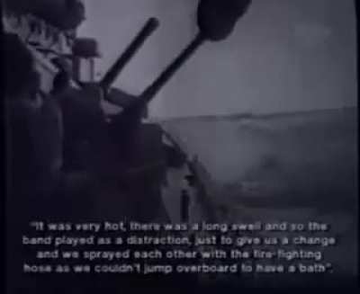 Newsreel footage of German battleships Scharnhorst & Gneisenau raiding commerce in the Atlantic during Operation Berlin, 1941