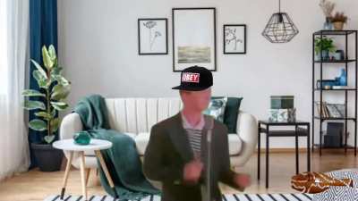 Rick astley gets thrown out of the house