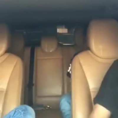 Lighting your lighter in a car filled with air freshener.