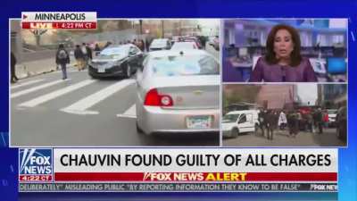 FoxNews host says he is glad Chauvin found guilty. The other two panelists disagree