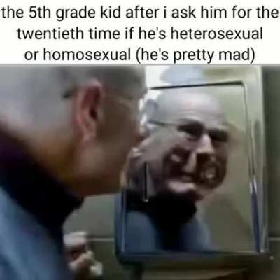 (he's pretty mad)