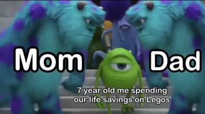 I have Legos forever now