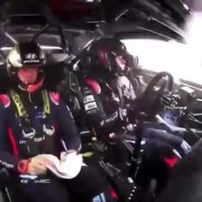 Rally cars are pretty safe