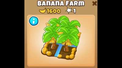 Bana farm with the pop