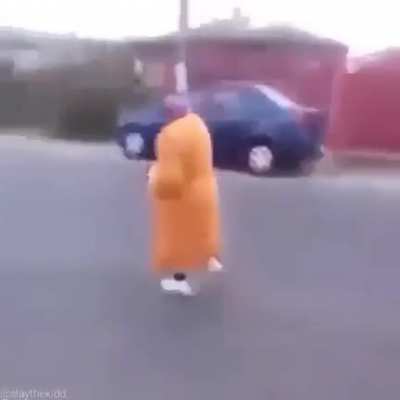 Poor lady