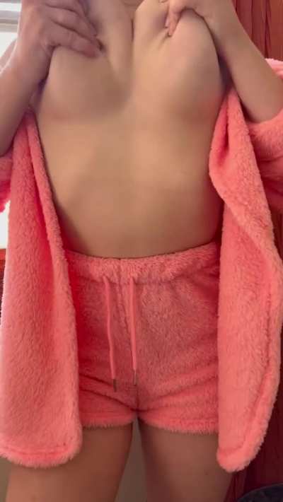 I'll let you fuck me all you want, as long as you cum on my tits every now and then, is that a deal?