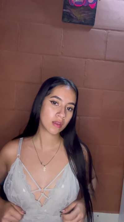 Is it okay for you to cum on my tits?