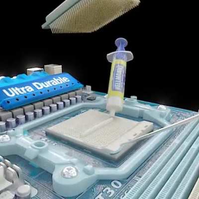 How to apply thermal paste properly to a CPU
