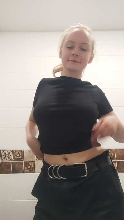 I hope my boobs are enough to make you hard
