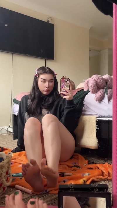 just a sole tease