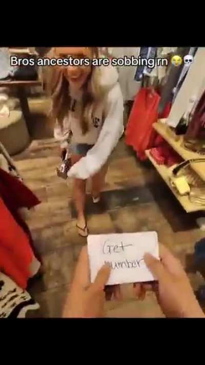 Real footage of me talking to a woman