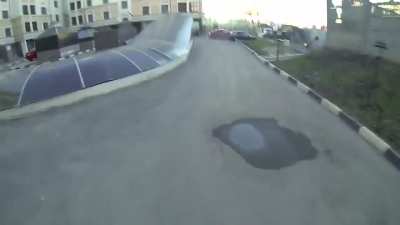 Wrong place at the wrong time (Accidentally found video from a GoPro camera)