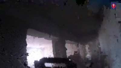 Team Rogue of the International Legion under heavy fire during the battle of bakhmut. May 2023