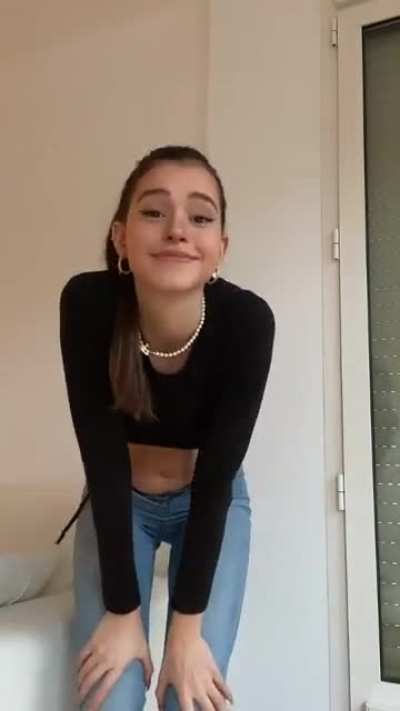 Ass in jeans