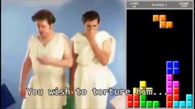 Cruel tetris god