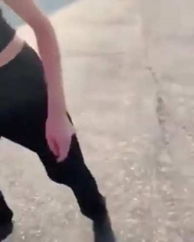 I dont care if she has aby dissabilities , he should have punched her in the throat