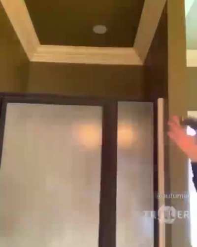Idiot spinning a gun around on his fingers