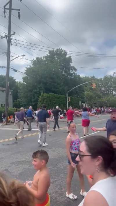 Mike Pence gets smacked in the head by a water balloon