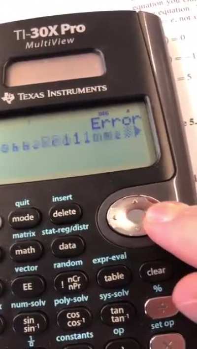 Sometimes math might not be as scary as I once thought it would be.