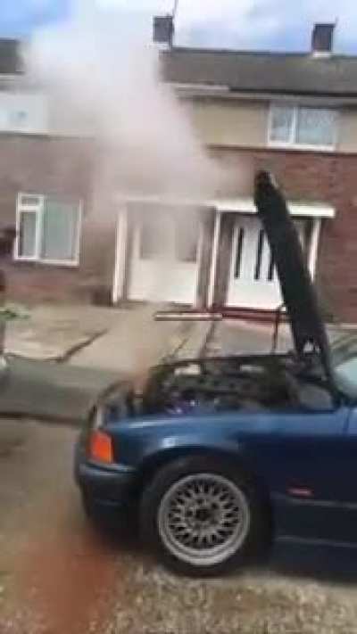 Let your engine cool down
