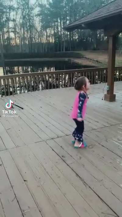 From excitement to pure terror in half a second