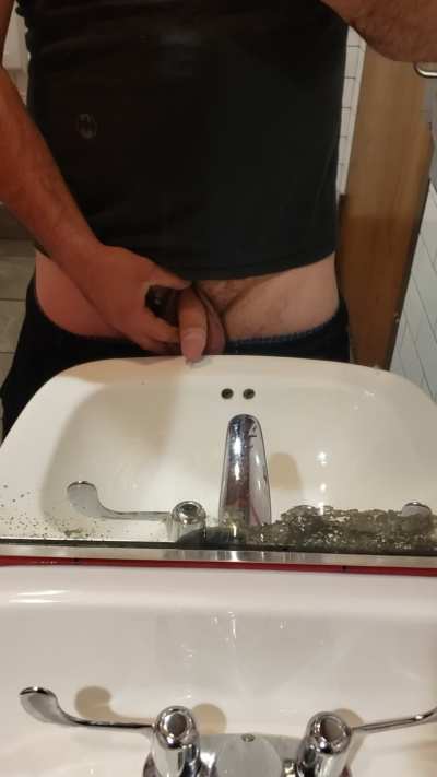 Save water, piss in the sink instead!