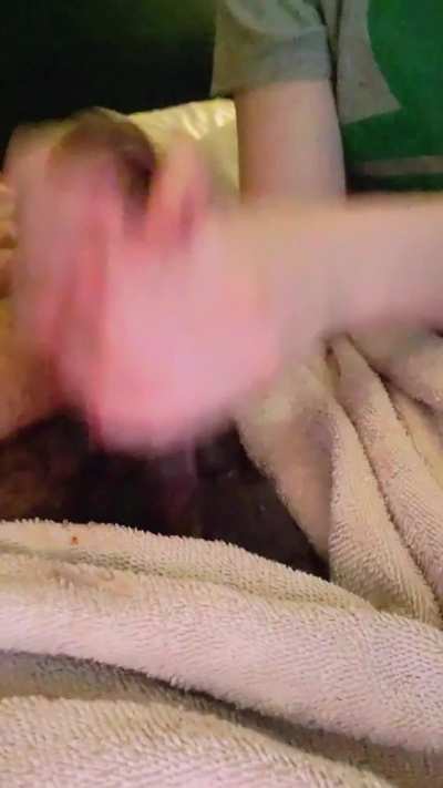 Wife cant stop jerking me off