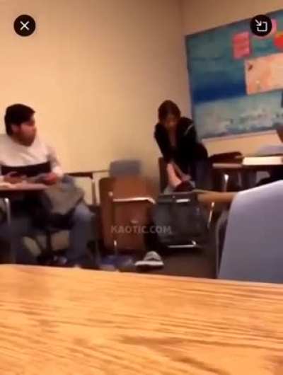 Textbook beatdown