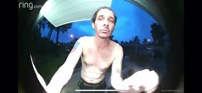 Tweaked out guy comes to my front door thinking it’s a drive thru...(Ring Door Bell Footage).