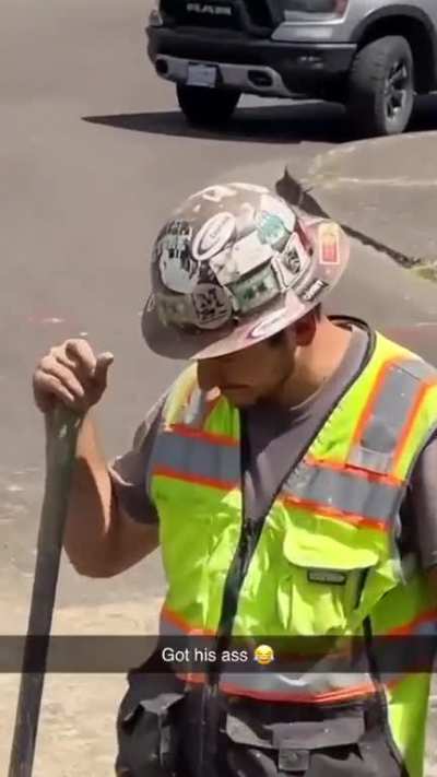 A man who hates his job and one who enjoys it. 