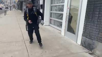 Bro just wants to prove he's cool enough to hang