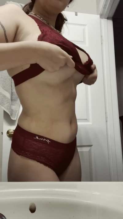 I can drop these titties on you like