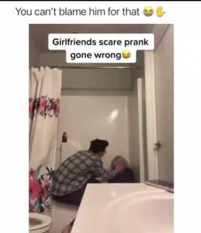 Caught this bitch ass shower ghost lackin