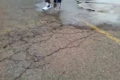 Pulando na poça