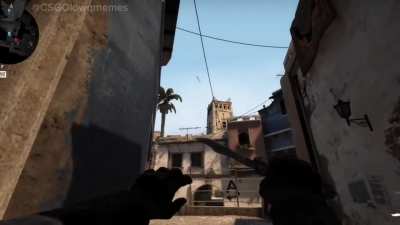 He grenade clutch in CSGO