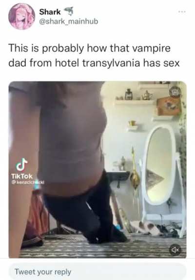 Me laying pipe on my vamp wife