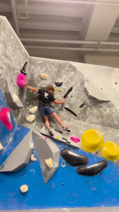 Recent comp boulder