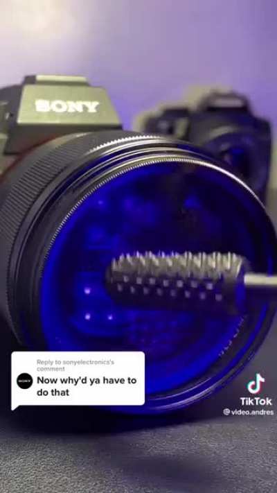 How to make a photographer panic