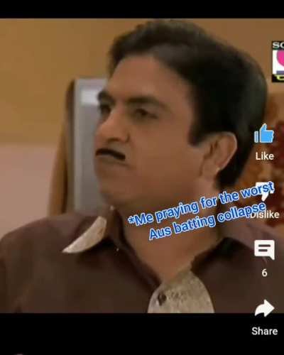 Innings break me banai thi😭😭