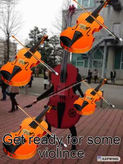 Violin goes brrr